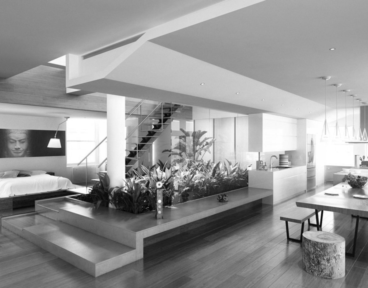 Mobiliario, interiores y paisajismo